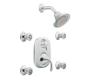 Moen Icon 283 Chrome Vertical Spa Set Trim Kit