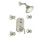 Moen Icon 283BN Brushed Nickel Vertical Spa Set Trim Kit