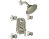 Moen Rothbury TS203BN Brushed Nickel Moentrol Vertical Spa