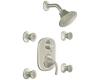 Moen TS283BN Icon Antique Bronze Brushed Nickel Vertical Spa