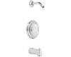 Moen T183NH Chateau Chrome Posi-Temp Tub/Shower Trim