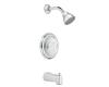 Moen T184 Chateau Chrome Posi-Temp Tub & Shower Trim Kit with Lever Handle