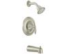 Moen T2133EPBN Eva Brushed Chrome Brushed Nickel Posi-Temp Tub/Shower Trim