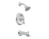 Moen T2153 Brantford Chrome Posi-Temp Tub & Shower Trim Kit with Lever Handle