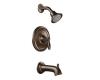 Moen T2153ORB Brantford Oil Rubbed Bronze Posi-Temp Tub & Shower Trim Kit with Lever Handle