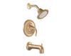 Moen Icon T2156BB Brushed Bronze Moentrol Tub & Shower Trim Kit with Lever Handle