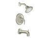 Moen Icon T2156BN Brushed Nickel Moentrol Tub & Shower Trim Kit with Lever Handle