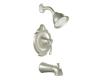 Moen T2606BN Vestige Brushed Nickel Tub & Shower Trim Kit with Lever Handle