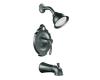 Moen T2606PW Vestige Pewter Tub & Shower Trim Kit with Lever Handle