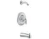 Moen T62136 Eva Chrome Posi-Temp Tub & Shower Trim Kit with Lever Handle