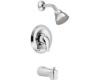 Moen TL183EP Chateau Chrome Posi-Temp Tub/Shower Trim