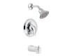 Moen TL188 Chateau Chrome Posi-Temp Tub & Shower Trim Kit with Lever Handle