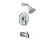 Moen TL2393 Villeta Chrome Posi-Temp Tub & Shower Trim Kit with Lever Handle