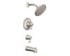 Moen TL3450AN Antique Nickel ExactTemp 3/4" Tub/Shower Trim Kit with Lever Handles