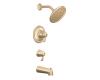 Moen TL3450BB Brushed Bronze ExactTemp 3/4" Tub/Shower Trim Kit with Lever Handles