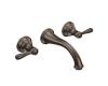 Moen T6107ORB Kingsley Oil Rubbed Bronze Two Handle Wall Mount Faucet Trim