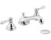 Moen Kingsley CAT6105 Chrome Two-Handle Low Arc Bathroom Faucet Trim