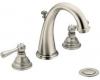 Moen Kingsley CAT6125AN Antique Nickel Two-Handle High Arc Bathroom Faucet Trim