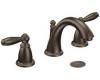 Moen Brantford CAT6620ORB Oil Rubbed Bronze Two-Handle Low Arc Bathroom Faucet Trim