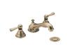 Moen T6105AZ Kingsley Antique Bronze Widespread Trim Kit with Lever Handles