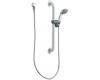 Moen 52224GBM25 Commercial Chrome/Stainless Standard Slide Bar/Grab Bar Shower Handheld Shower