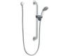 Moen 52224GBP25 Commercial Chrome/Stainless Standard Slide Bar/Grab Bar Shower Handheld Shower