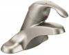 Moen 8430CBN M-Bition Classic Brushed Nickel Single Handle Lavatory Low Arc Faucet