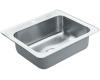 Moen 22887 Excalibur Stainless Steel 25" x 22" Single Bowl Sink