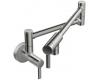 Moen S665 Pot Filler Chrome Two-Handle Kitchen Faucet