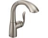 Moen 7294CSL Arbor Classic Stainless Single Handle High Arc Pullout Kitchen Faucet