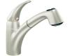 Moen 7560CSL Extensa Classic Stainless Class Stainless Single Handle Low Arc Pullout Kitchen Faucet