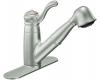 Moen 7575CSL Colonnade Classic Stainless Single Handle Low Arc Pullout Kitchen Faucet