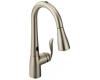 Moen 7594ESRS Arbor With Motionsense Spot Resist Stainless Single Handle High Arc Pulldown Kitchen Faucet