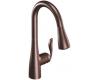 Moen 7594ORB Arbor Oil Rubbed Bronze One-Handle High Arc Pulldown Kitchen Faucet
