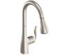 Moen 7594SRS Arbor Spot Resist Stainless Single Handle High Arc Pulldown Kitchen Faucet