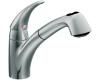 Moen extensa CA7560C Chrome Single Handle Low Arc Pullout Kitchen Faucet