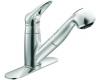 Moen Salora CA7570C Chrome Single Handle Low Arc Pullout Kitchen Faucet