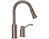 Moen Aberdeen CA7590ORB Oil Rubbed Bronze Single Handle High Arc Pulldown Kitchen Faucet