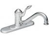 Moen Castleby 67307 Chrome Single Handle Low Arc Kitchen Faucet