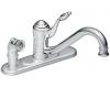 Moen Castleby 67309 Chrome Single Handle Low Arc Kitchen Faucet