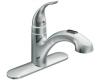 Moen 67315C Integra Chrome Single Handle Low Arc Pullout Kitchen Faucet