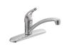 Moen 67445EP Chateau Chrome Single Handle Low Arc Kitchen Faucet