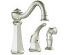 Moen 7065CSL Vestige Classic Stainless Single Handle Kitchen Faucet