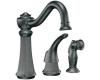 Moen 7065PW Vestige Pewter Single Handle High Arc Kitchen Faucet