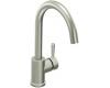 Moen 7100CSL Level Classic Stainless Single Handle High Arc Kitchen Faucet