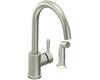 Moen 7106CSL Level Classic Stainless Single Handle High Arc Kitchen Faucet