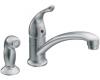 Moen 7437 Chateau Chrome Single Handle Low Arc Kitchen Faucet