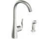Moen 7790CSL Arbor Classic Stainless One-Handle High Arc Kitchen Faucet