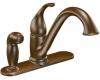 Moen 7835ORB Camerist Oil Rubbed Bronze Single Handle Low Arc Kitchen Faucet