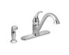 Moen 7840EP Camerist Chrome Single Handle Low Arc Kitchen Faucet1.5 Gpm